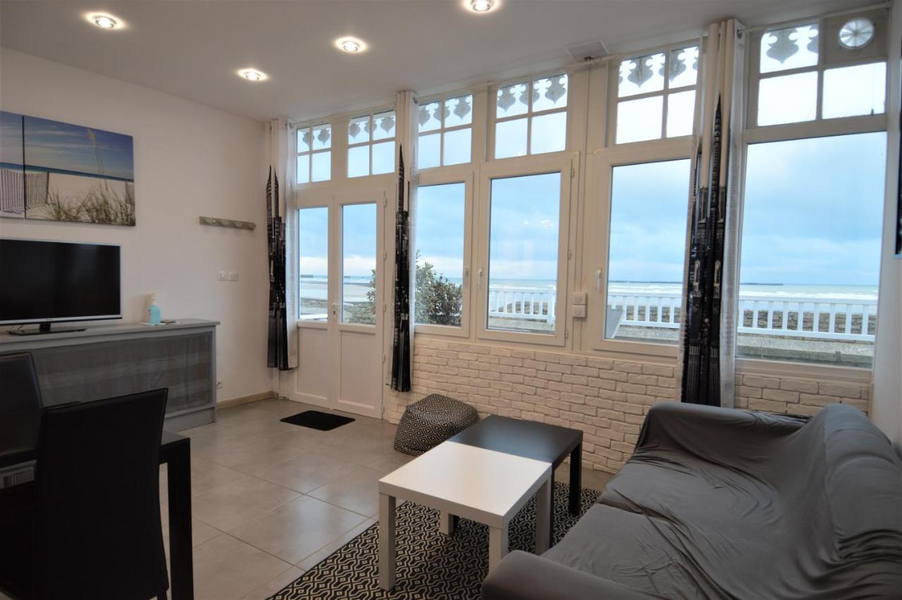 Appartement En Front De Mer Avec Terrasse Et Vue Mer Арроманш-ле-Бен Екстер'єр фото