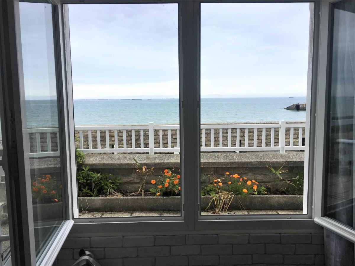 Appartement En Front De Mer Avec Terrasse Et Vue Mer Арроманш-ле-Бен Екстер'єр фото