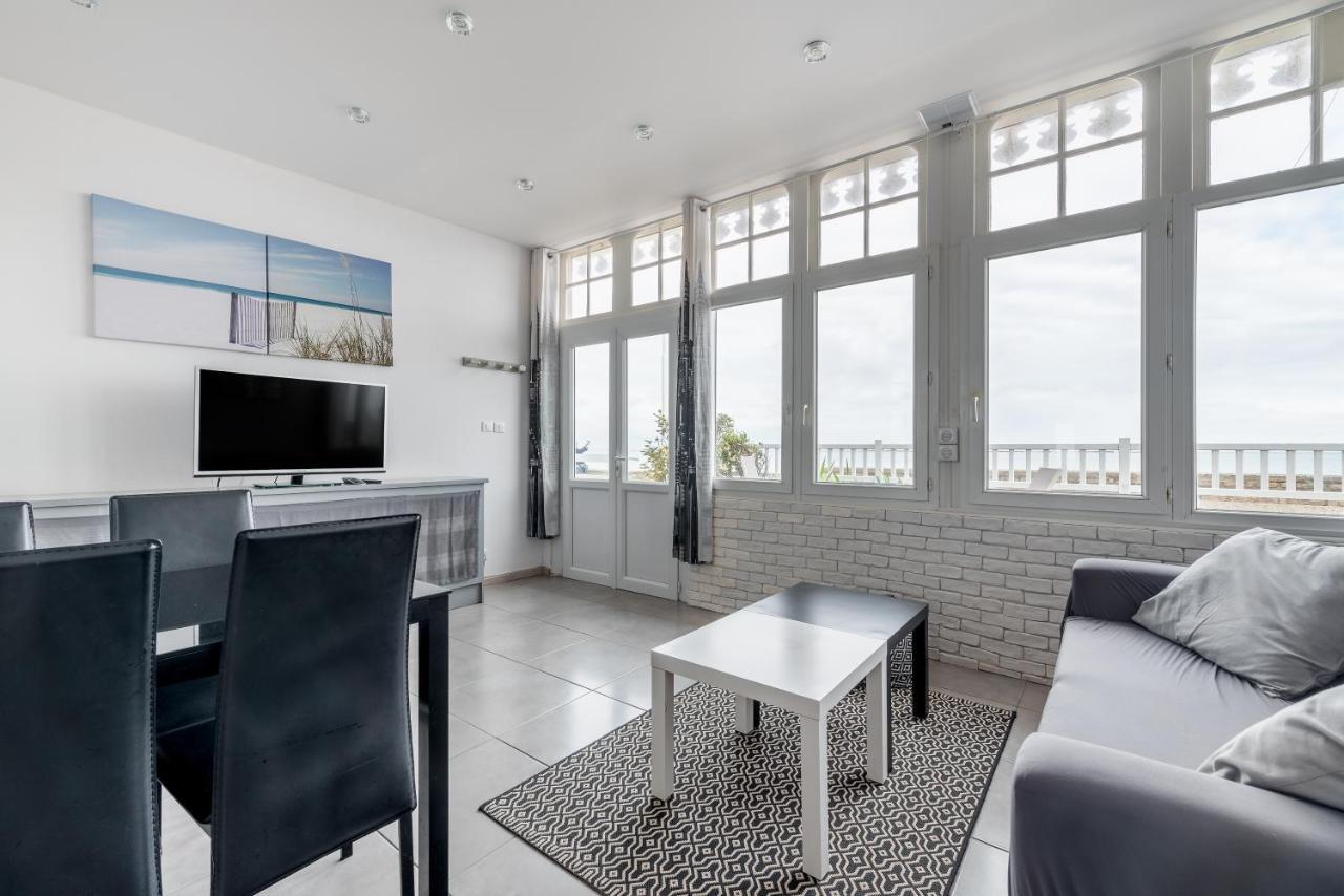 Appartement En Front De Mer Avec Terrasse Et Vue Mer Арроманш-ле-Бен Екстер'єр фото